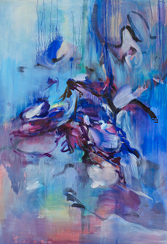 Riding Beyond 'o' 160x110cm oil on linen 2014
